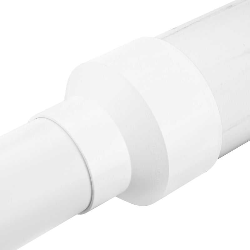 NDS 6P07 PVC S&D Increaser/Reducer Coupling, 4-Inch X 6-Inch, for Hub X Hub Solvent-Weld Connections, for use with 4-Inch & 6-Inch Sewer and Drain Pipe, White - Image 5